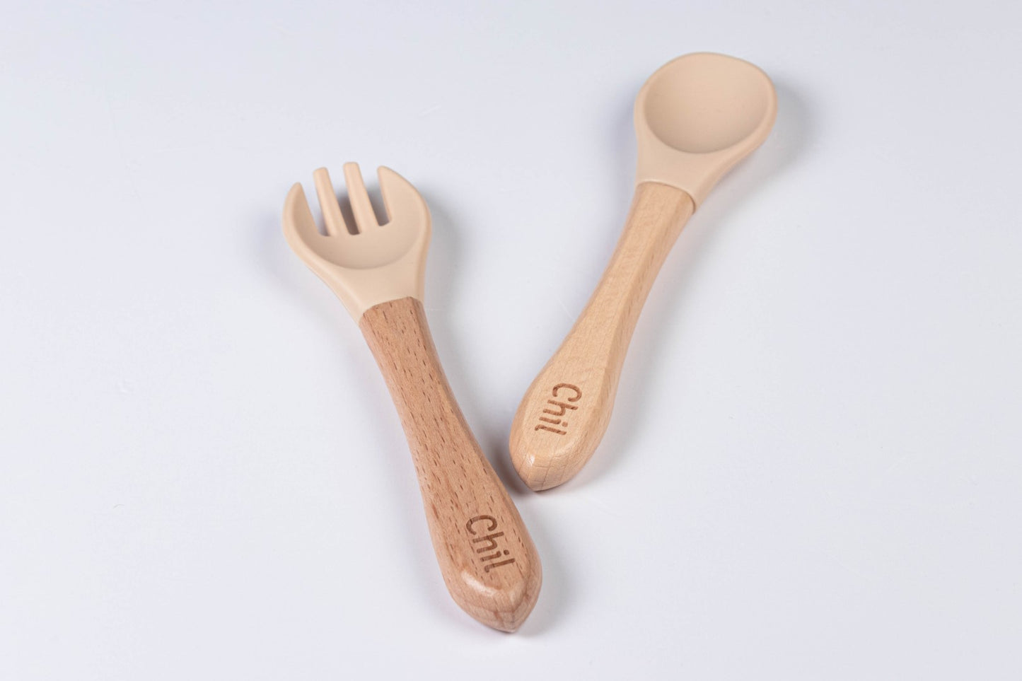 Chil spoon and fork