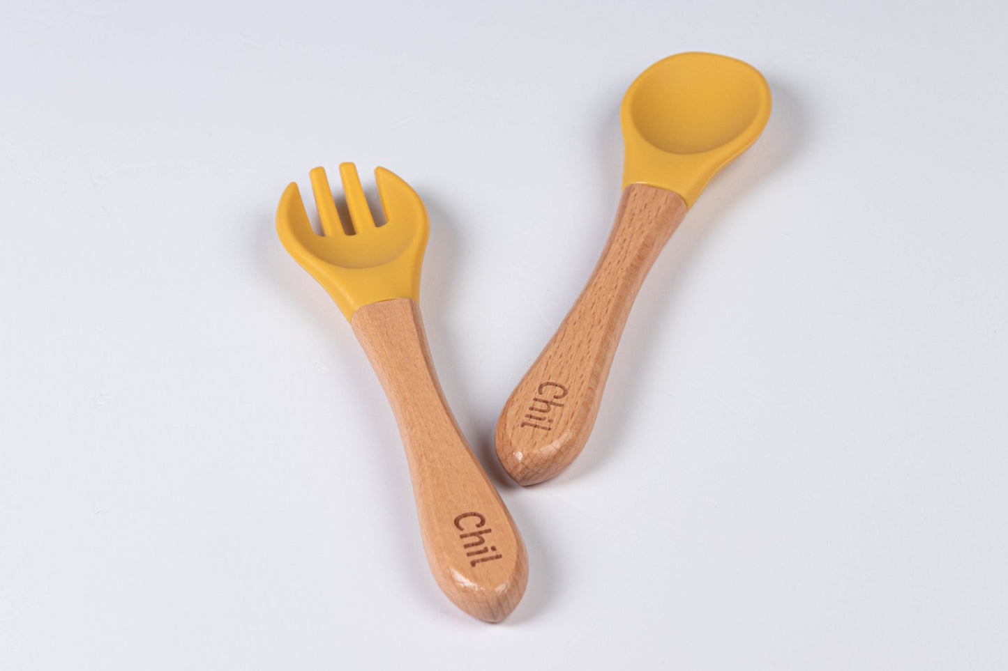 Chil spoon and fork