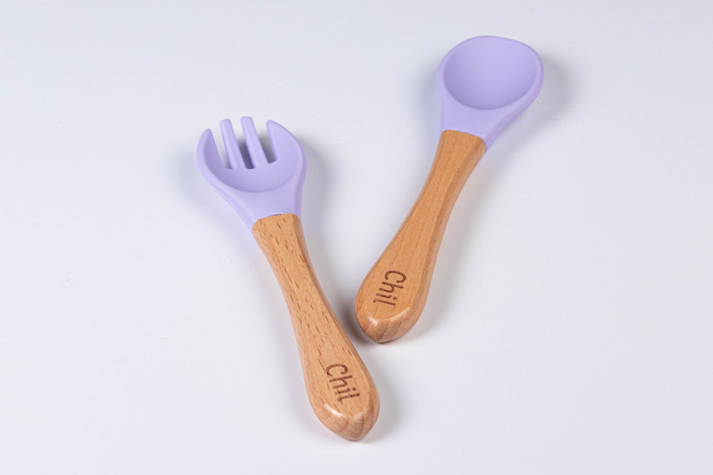 Chil spoon and fork