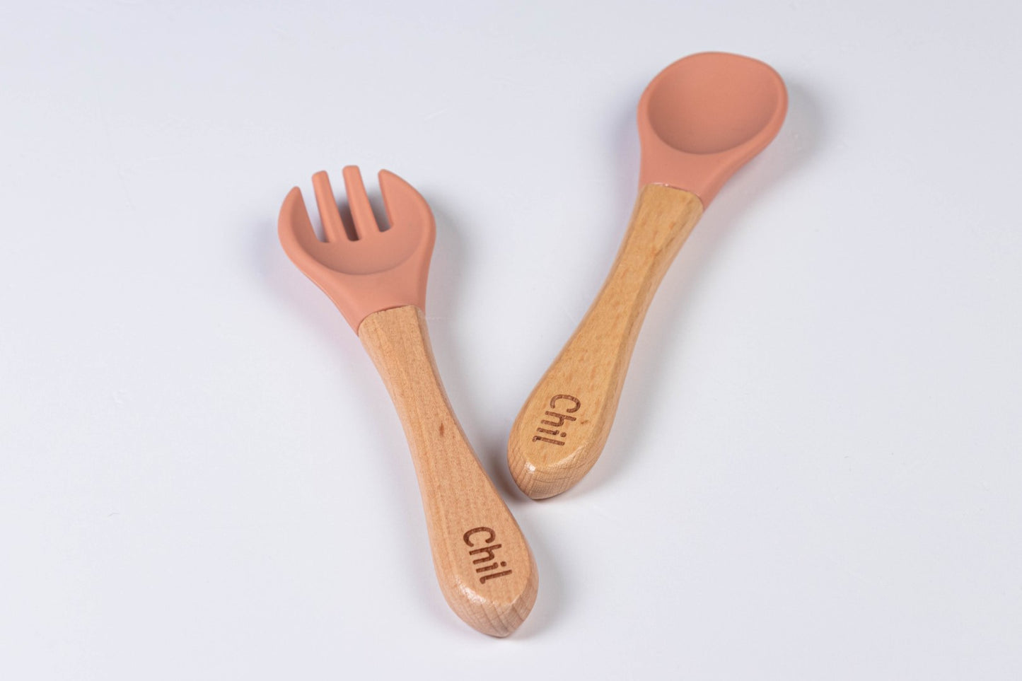 Chil spoon and fork