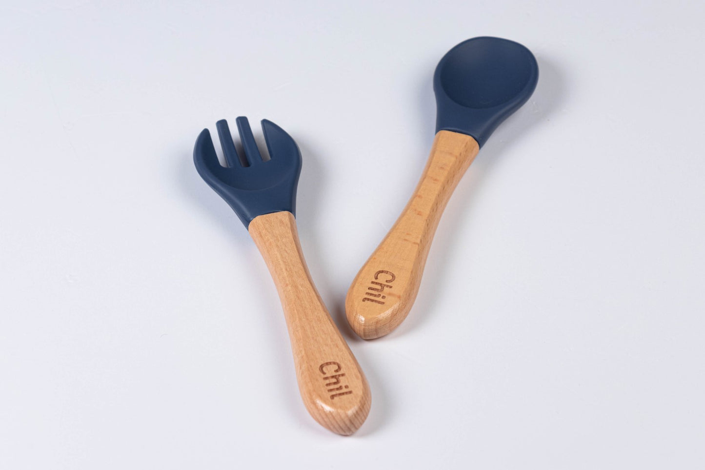 Chil spoon and fork