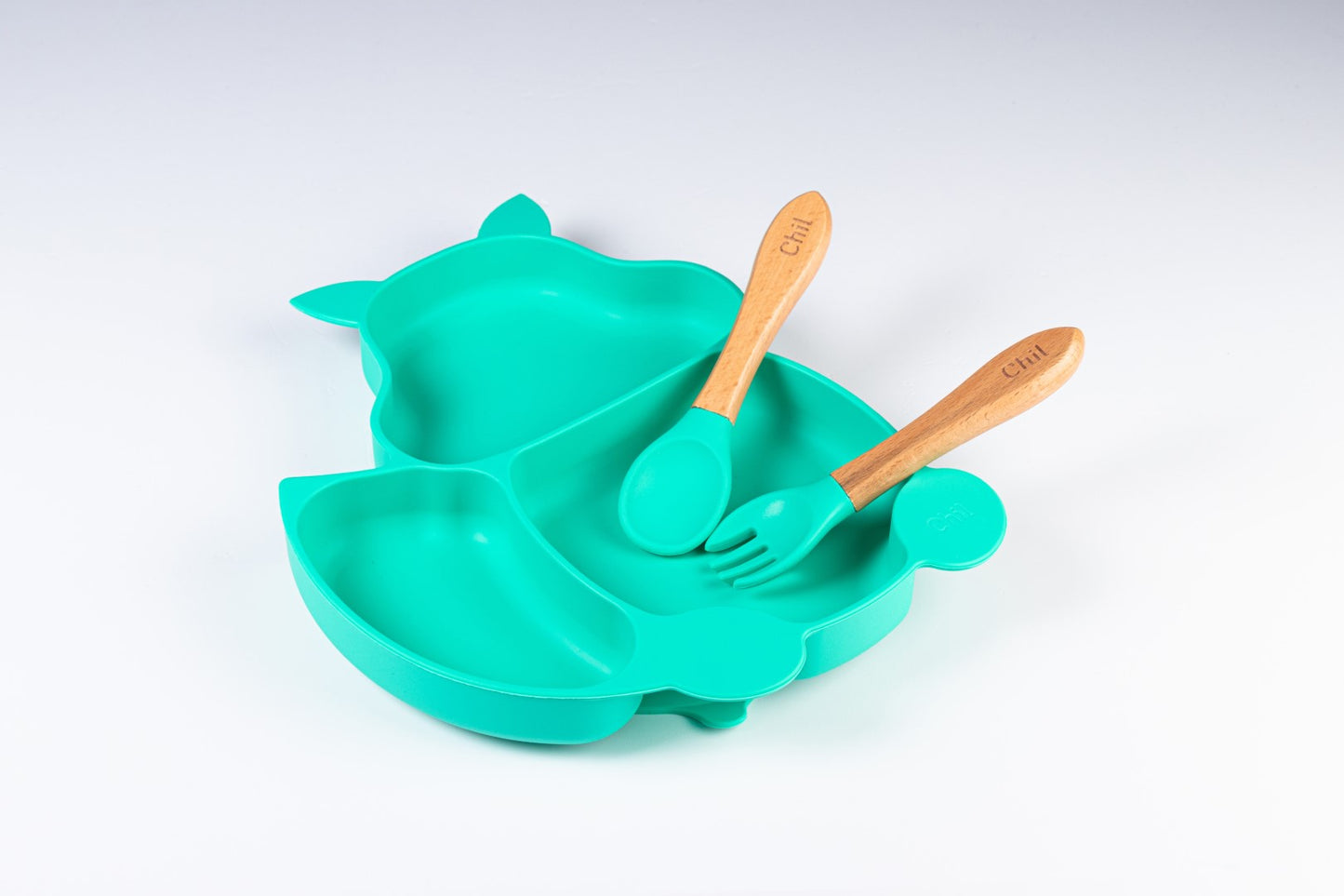 Chil Squirrel-Shaped Silicone Plate
