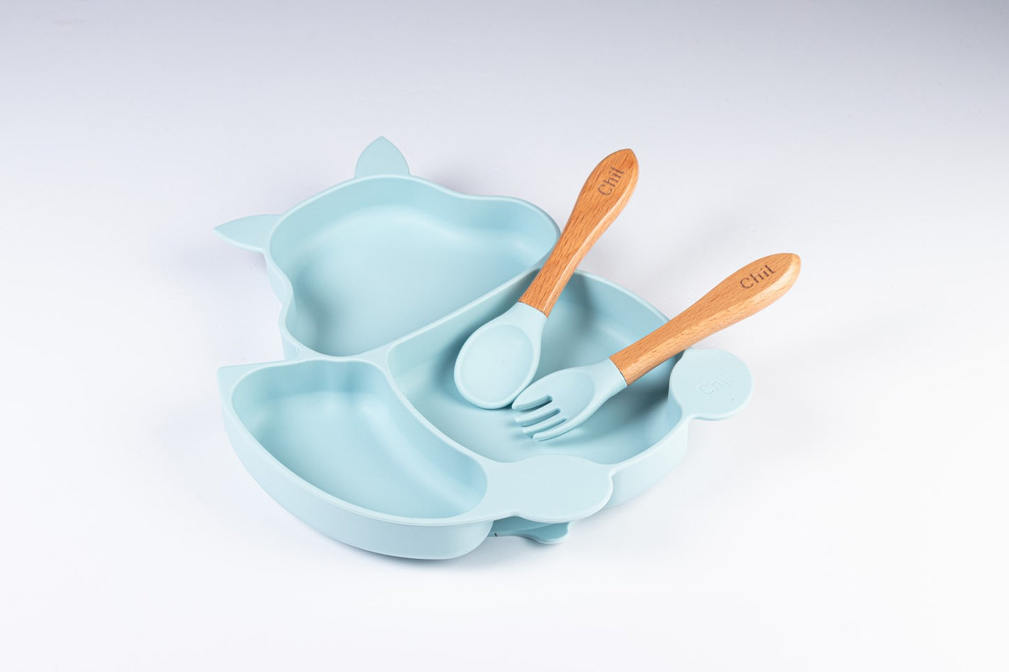 Chil Squirrel-Shaped Silicone Plate