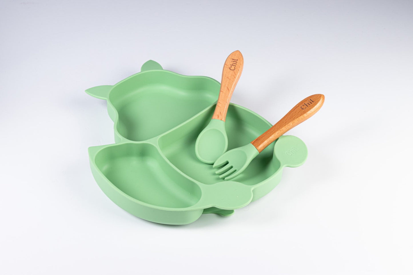 Chil Squirrel-Shaped Silicone Plate