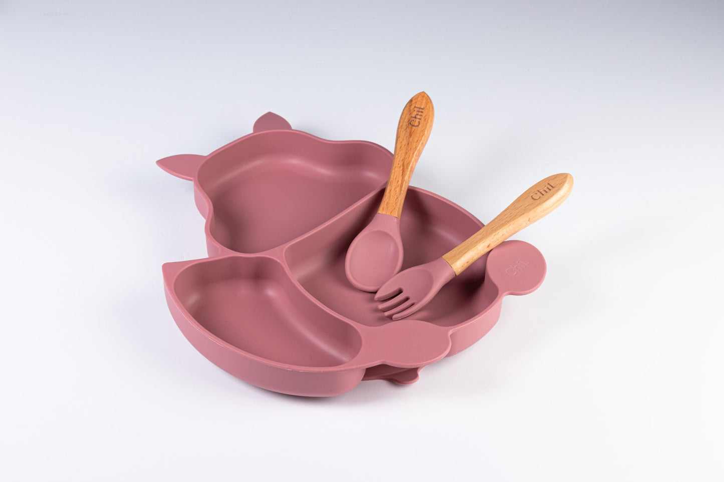Chil Squirrel-Shaped Silicone Plate