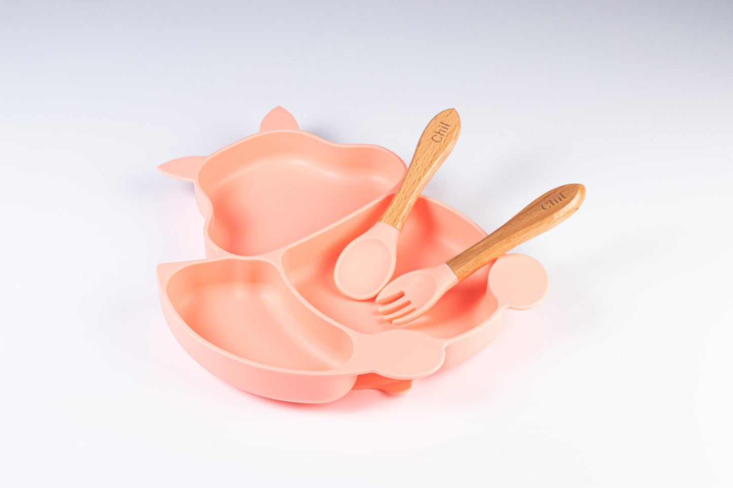 Chil Squirrel-Shaped Silicone Plate