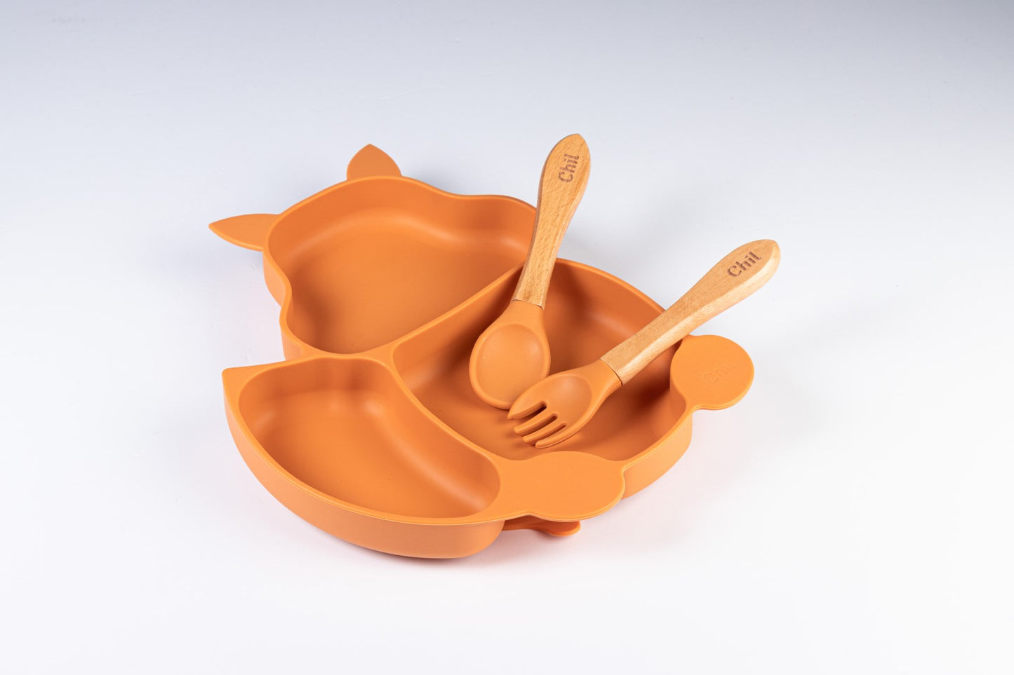 Chil Squirrel-Shaped Silicone Plate