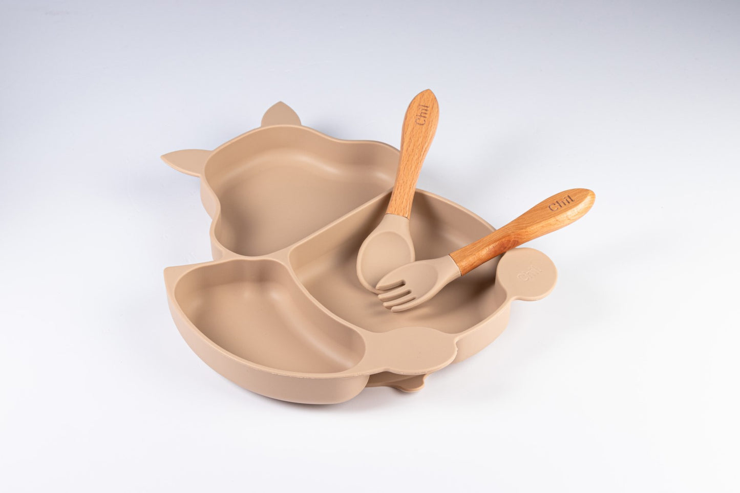 Chil Squirrel-Shaped Silicone Plate